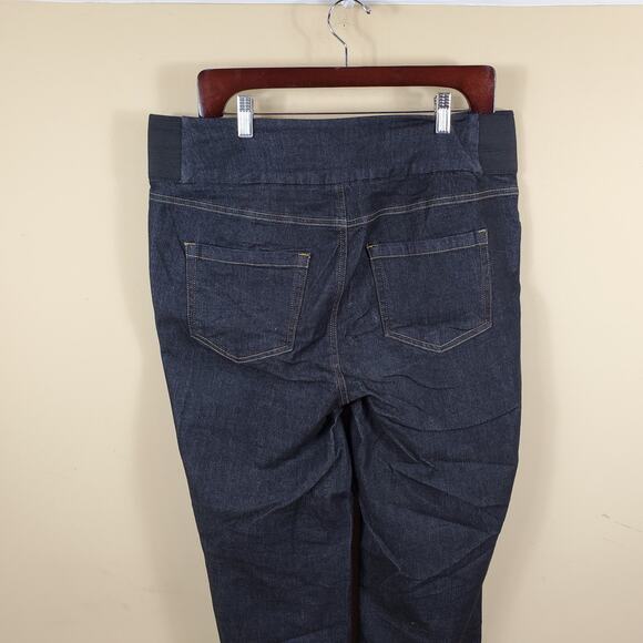 Woman Within Straight Leg Stretch Jean Size 18W - Picture 7 of 12